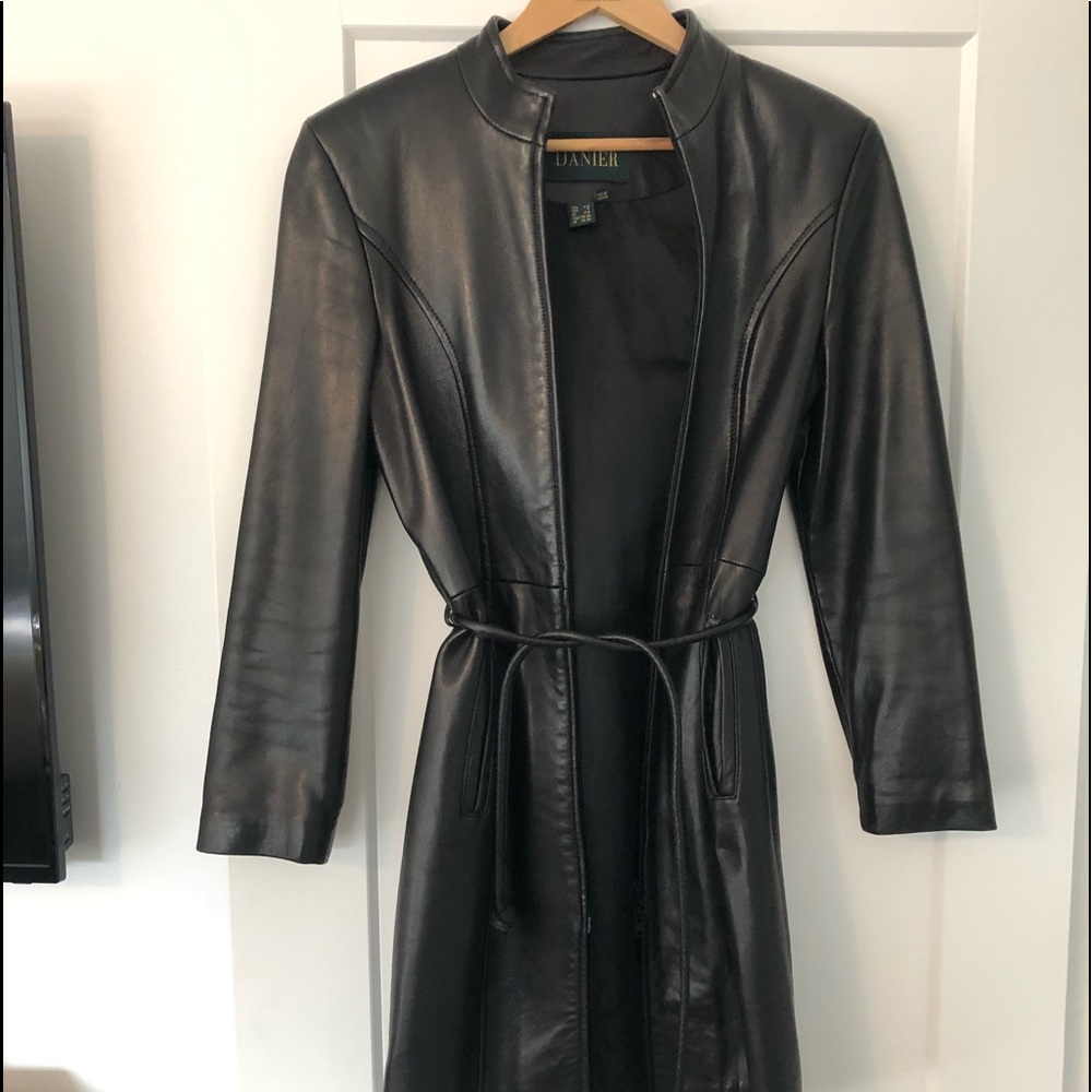 Leather jacket size small